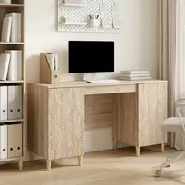 Stalas Sonoma ąžuolas Apdirbta mediena 142,5 x 50 x 75 cm
