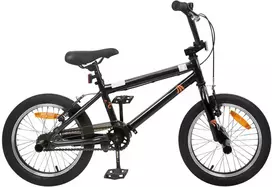 BMX Dviratis 20 Colių 9 metų amžiaus Juoda