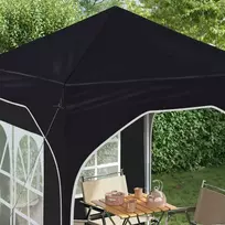 Pop-up šventinis palapinė 192 x 192 x 245 cm Antracitas