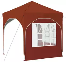 Pop-up šventinis palapinė 192 x 192 x 245 cm Terakotos