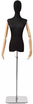 Reguliuojamas manekenas 165-213 cm su baze Moteris PP Juoda