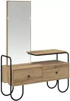 Makiažo stalas Artisano ąžuolo 100 x 36,5 x 136 cm