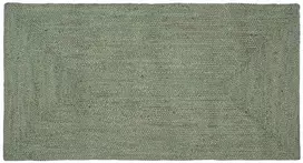 Zoninės kiliminės dangos Alyvuogių žalia 100 x 200 cm Džiutas