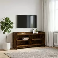 TV staliukas Televizoriaus spintelė 100 x 33 x 47 cm Dūminio ąžuolo