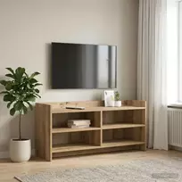 TV staliukas Televizoriaus spintelė 100 x 33 x 47 cm Artisano ąžuolo