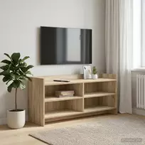 TV staliukas Televizoriaus spintelė 100 x 33 x 47 cm Sonoma ąžuolas