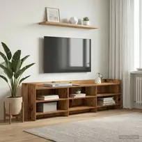 TV staliukas Televizoriaus spintelė 168 x 33 x 47 cm Sendintos medienos