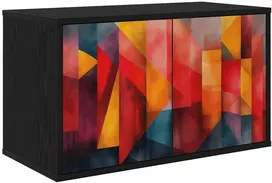 TV staliukas Sieninis televizoriaus stovas HEESCH 69 x 33 x 40 cm