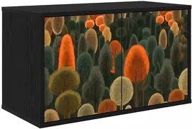 TV staliukas Sieninis televizoriaus stovas ZAANDAM 69 x 33 x 40 cm