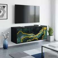 TV staliukas Sieninis televizoriaus stovas WIJHE 102 x 33 x 40 cm