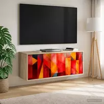 TV staliukas Sieninis televizoriaus stovas HEESCH 102 x 33 x 40 cm