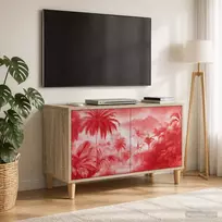 TV staliukas Televizoriaus spintelė AACHEN 69 x 33 x 50 cm Sonoma ąžuolo