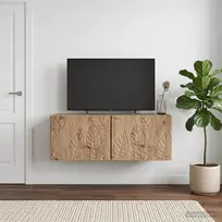 TV staliukas Sieninė TV spintelė 59,5 x 41 x 30 cm Artisano ąžuolo