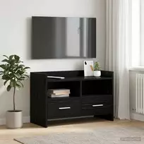 TV staliukas Televizoriaus spintelė 71,5 x 33 x 47 cm Juodojo ąžuolo