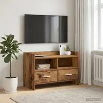 TV staliukas Televizoriaus spintelė 71,5 x 33 x 47 cm Sendintos medienos