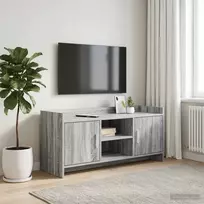 TV staliukas Televizoriaus spintelė 102 x 33 x 47 cm Pilka Sonoma