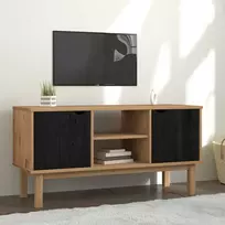 TV staliukas Televizoriaus stovas OTTA 113,5 x 43 x 57 cm Juoda