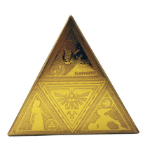 Ausinės Pyramid The Legend of Zelda Triforce taupyklė