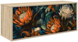 TV staliukas Sieninis televizoriaus stovas LOCHEM 102 x 33 x 40 cm