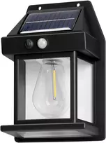 TORO LED saulės energija varomas sieninis šviestuvas su judesio jutikliu, 100 lm, IP42, 3000 K, 800 mAh