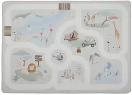 Little Dutch – vaikiškas kilimėlis, automobiliukų trasa | Safari Friends