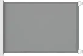 Aosom Ištraukiami apsauginiai varteliai, metalas ir plastikas, pilka, 5,5–115 x 5,5 x 82,5 cm