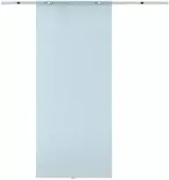 Aosom Stumdomos stiklinės durys, matinis stiklas, aliuminis, 102,5 x 205 cm