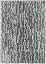 Aosom Modernus svetainės kilimas, plaunamas, tamsiai pilkas, 150 x 80 cm