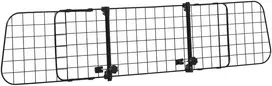 Aosom Universalios automobilio grotelės šunims, reguliuojamas plotis 91-152 cm, juodos, 30 cm