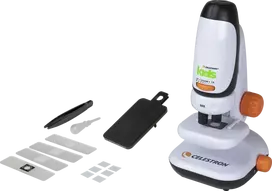 Mikroskopas vaikams Celestron su telefono adapteriu
