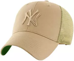 Kepurė 47 Brand '47 New York Yankees Branson snapback caps, smėlio / chaki B-BRANS17CTP-KH