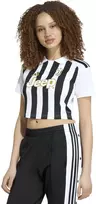 Moteriški marškinėliai adidas Juventus 26/27 Home Cropped Jersey balta ir-juoda KB8878 (L)
