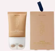 VOESH Smooth'd kūno kremas su masažiniu voleliu, 100ml | VOESH Tone’d Body Firming Roller Crème 100ml