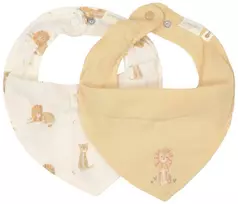 Little Dutch Bandana Bib set of 2 `Safari Leo´
