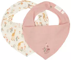 Little Dutch Bandana Bib set of 2 `Blooming Safari´
