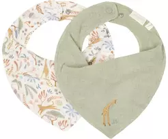 Little Dutch Bandana Bib set of 2 `Safari Wonders´