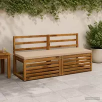 Suoliuko pagalvė SOEST 100% poliesteris Smėlio 140 x 50 x 5 cm