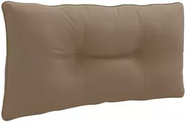Atlošo pagalvė PUTTEN 100% poliesteris Taupe 70 x 40 x 10 cm