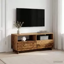 TV staliukas Televizoriaus stovas 90 x 34.5 x 40 cm Sendintos medienos