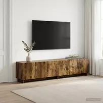 TV staliukas Televizoriaus stovas 179.5 x 34.5 x 40 cm Dūminio ąžuolo