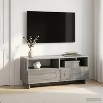 TV staliukas Televizoriaus stovas 90 x 34,5 x 40 cm Pilka Sonoma