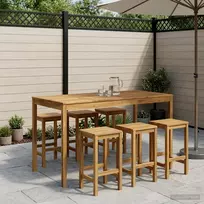 Sodo Baro Stalas Balta 180 x 88,5 x 105 cm