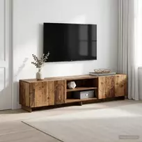 TV staliukas Televizoriaus stovas 179.5 x 34.5 x 40 cm Sendintos medienos