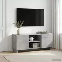 TV staliukas Televizoriaus stovas 90 x 34.5 x 40 cm Betono pilka