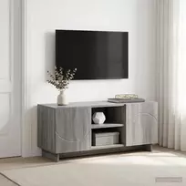 TV staliukas Televizoriaus stovas 90 x 34.5 x 40 cm Pilka Sonoma