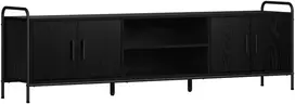 TV staliukas Televizoriaus spintelė 167,5 x 33 x 50 cm Juodojo ąžuolo