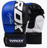 MMA treniruočių pirštinės RDX 7oz mėlynos