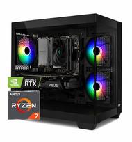 Kompiuteris "ASUS Anniversary Pro" | AMD Ryzen™ 7 5700X 4.6 GHz | ASUS PRIME B650M-R | 32GB DDR4 | 1TB SSD | ASUS Dual GeForce RTX™ 5070 12GB GDDR7 OC | 260920_a | RTX IT'S' ON, DLSS 4, Ray Tracing, Reflex 2, AI PC, NVIDIA Studio | Dovana RGB žaidimų klaviatūra ir pelė | Žaidimas Control Resonant dovanų