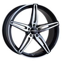 Ratlankis CARMANI R16x6.5 5x114 ET 38 CB 72 (Black Polished) (690 KG kg)