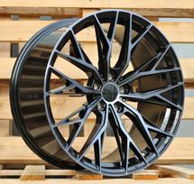 Ratlankis HAXER HX042 R19x8.5 5x112 ET 40 CB 66.6 (Black Tinted Face) (765 kg)